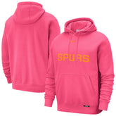 San Antonio Spurs 2025/26 City Edition Essential Logo Remix Hoodie - Pink | Nike online