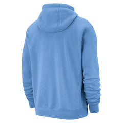 Utah Jazz 2025/26 City Edition Essential Logo Remix Hoodie - Blue | Nike for sale
