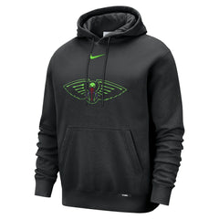 New Orleans Pelicans 2025/26 City Edition Essential Logo Remix Hoodie - Black | Nike for sale