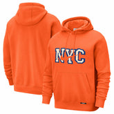 New York Knicks 2025/26 City Edition Essential Logo Remix Hoodie - Orange | Nike online
