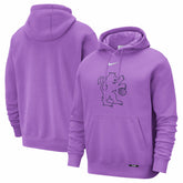 Sacramento Kings 2025/26 City Edition Essential Logo Remix Hoodie - Purple | Nike outlet