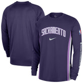 Sacramento Kings 2025/26 City Edition Authentic Pregame Dri-FIT Long Sleeve Shooting T-Shirt - Purple | Nike sale