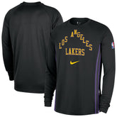Los Angeles Lakers 2025/26 City Edition Authentic Pregame Dri-FIT Long Sleeve Shooting T-Shirt - Black | Nike outlet