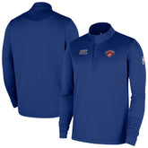 New York Knicks 2025/26 City Edition Remix Authentic Coaches Dri-FIT Half-Zip Top - Blue | Nike online