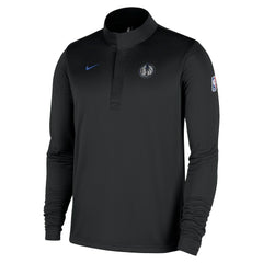 Dallas Mavericks 2025/26 City Edition Remix Authentic Coaches Dri-FIT Half-Zip Top sale - Black | Nike sale
