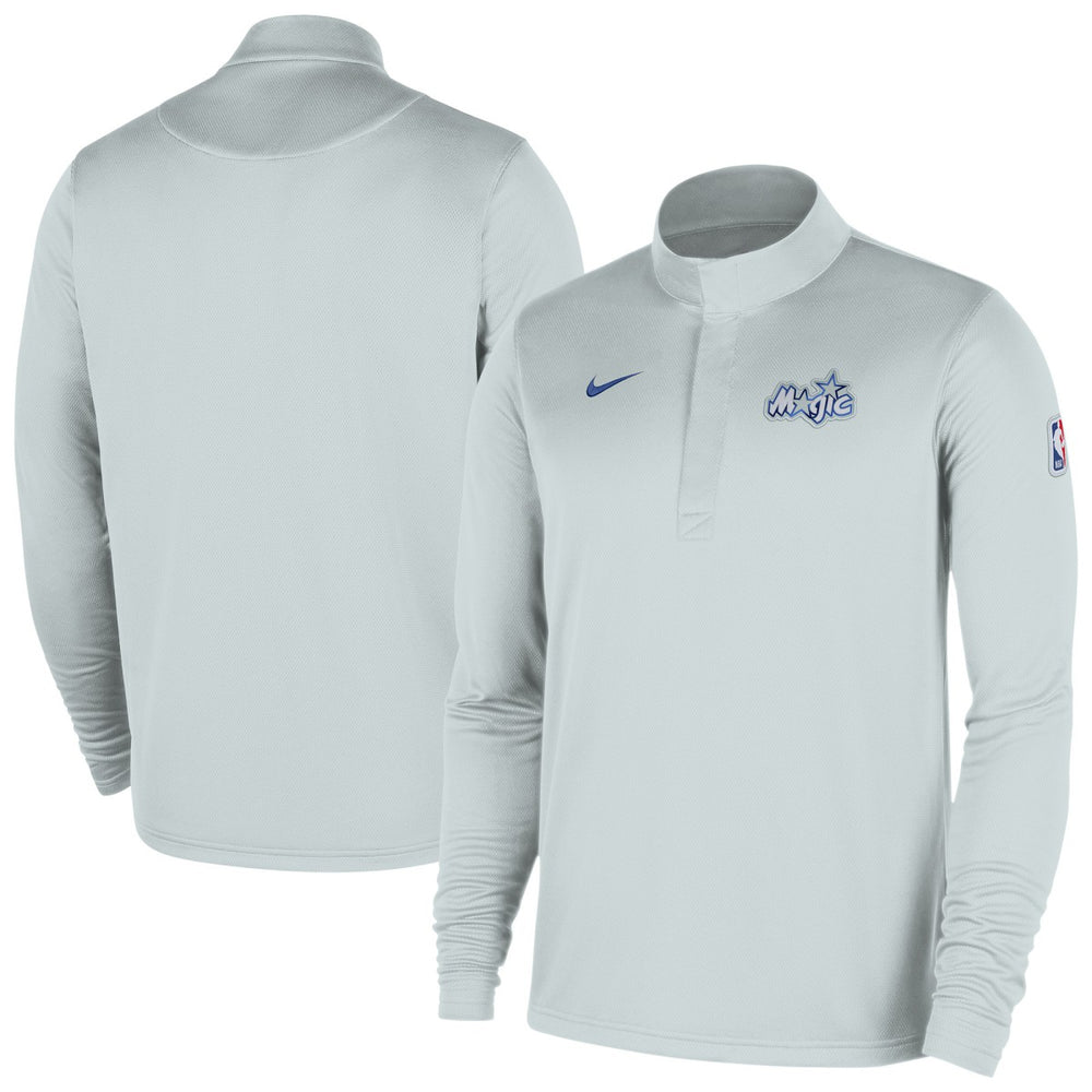 Orlando Magic 2025/26 City Edition Remix Authentic Coaches Dri-FIT Half-Zip Top - Silver | Nike cheap