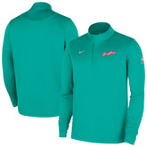 San Antonio Spurs 2025/26 City Edition Remix Authentic Coaches Dri-FIT Half-Zip Top - Green | Nike for sale