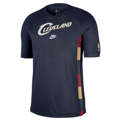 Cleveland Cavaliers Classic Edition Hardwood Classics Authentic Game Shooting T-Shirt sale - Navy | Nike outlet