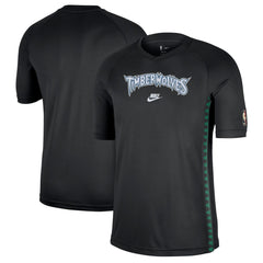 Minnesota Timberwolves Classic Edition Hardwood Classics Authentic Game Shooting T-Shirt - Black | Nike online