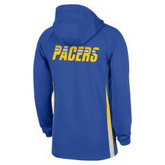 Indiana Pacers 2025/26 City Edition Remix Authentic On-Court Quarter-Zip Dri-FIT Hooded Jacket - Blue | Nike on sale