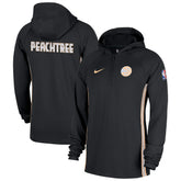 Atlanta Hawks 2025/26 City Edition Remix Authentic On-Court Quarter-Zip Dri-FIT Hooded Jacket - Black | Nike sale