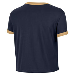 Cleveland Cavaliers Women's Classic Edition Hardwood Classics Essential Vintage Ringer T-Shirt sale - Navy | Nike shop