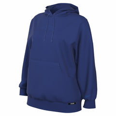 New York Knicks Women's 2025/26 City Edition Remix Premium Fleece Hoodie - Blue | Nike for sale