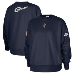 Cleveland Cavaliers Women's Classic Edition Hardwood Classics Premium Phoenix Fleece Sweatshirt sale - Navy | Nike for sale