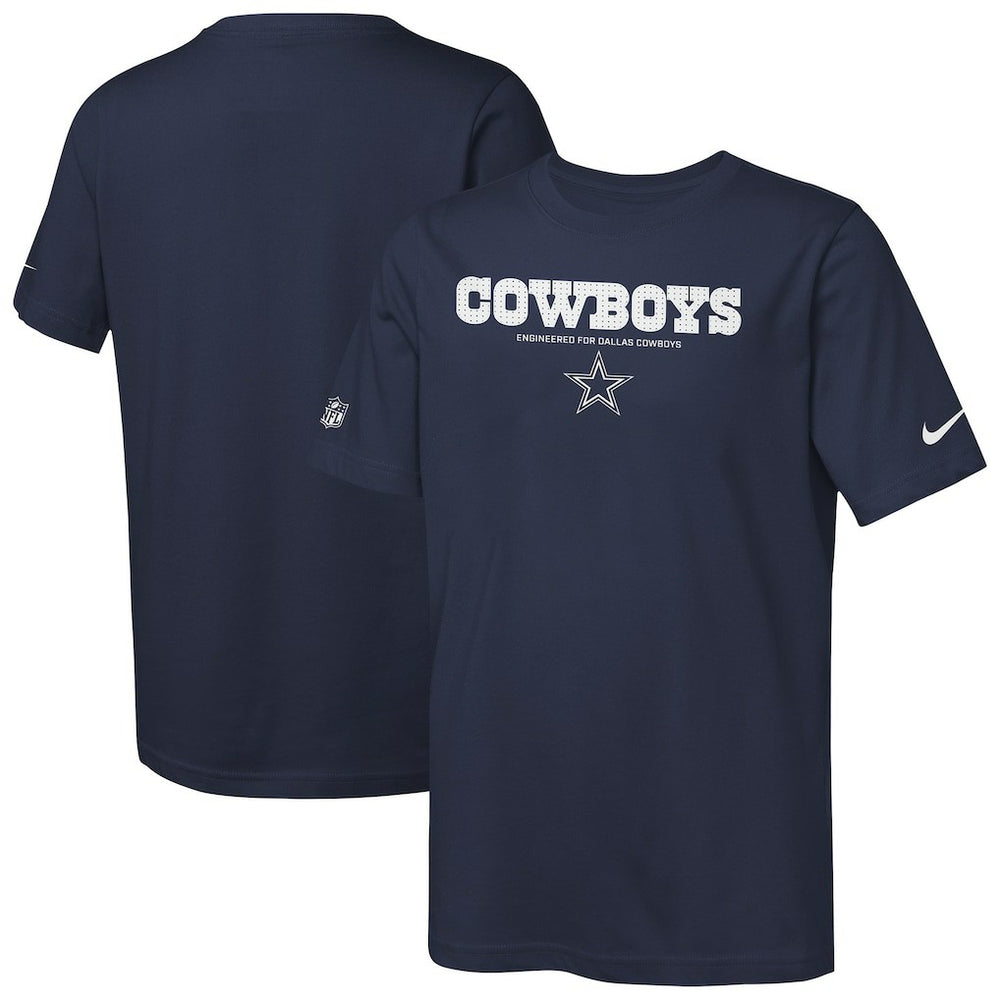 Dallas Cowboys Youth Sideline Team Issue T-Shirt - Navy | Nike outlet