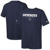 Dallas Cowboys Youth Sideline Team Issue T-Shirt - Navy | Nike outlet