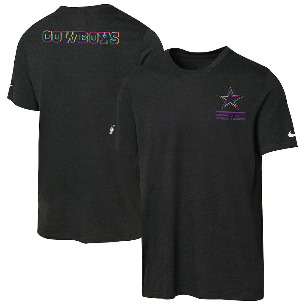 Dallas Cowboys Youth 2025 NFL Crucial Catch Tri-Blend Dri-FIT T-Shirt - Black | Nike discount