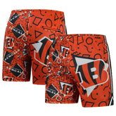 Cincinnati Bengals Chubbies Mesh Shorts - Orange sale