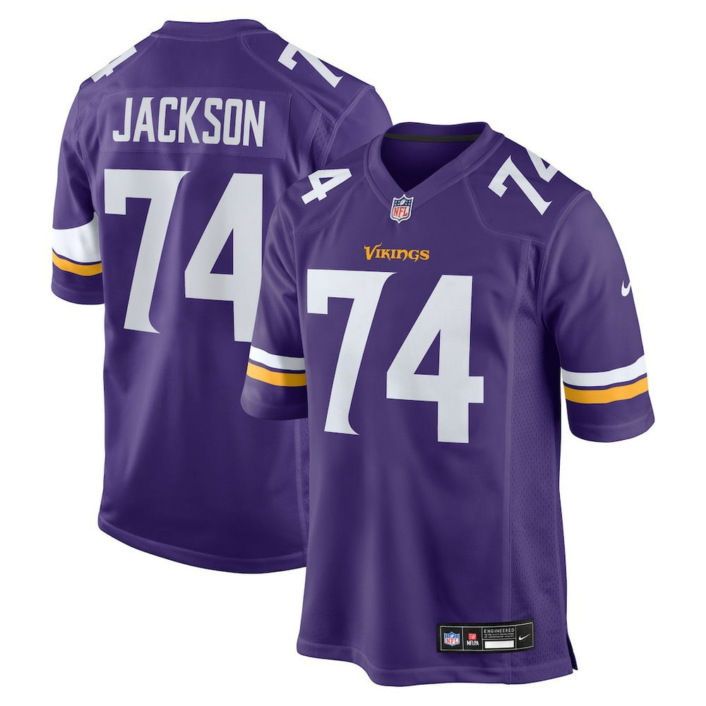 Donovan Jackson Minnesota Vikings 2025 NFL Draft First Round Pick Game Jersey - Purple | Nike discount