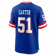 Abdul Carter New York Giants First Round Pick 2nd Alternate Game Jersey - Royal | Nike discount