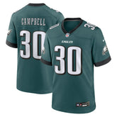 Jihaad Campbell Philadelphia Eagles 2025 NFL Draft First Round Pick Game Jersey - Green | Nike online