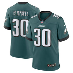 Jihaad Campbell Philadelphia Eagles 2025 NFL Draft First Round Pick Game Jersey - Green | Nike online