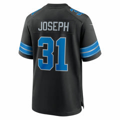 Kerby Joseph Detroit Lions Alternate Game Jersey - Black | Nike outlet