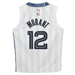 Ja Morant Memphis Grizzlies Preschool 2025/26 City Edition Swingman Jersey - White | Nike discount