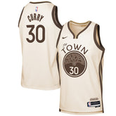 Stephen Curry Golden State Warriors Youth 2025/26 City Edition Swingman Jersey sale - Tan | Nike sale