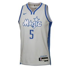 Paolo Banchero Orlando Magic Youth 2025/26 City Edition Swingman Jersey - Silver | Nike outlet