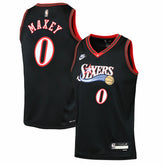 Tyrese Maxey Philadelphia 76ers Youth Swingman Jersey - Classic Edition - Black | Nike sale