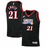 Joel Embiid Philadelphia 76ers Youth Swingman Jersey - Classic Edition - Black | Nike outlet