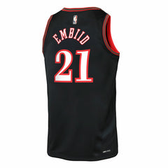Joel Embiid Philadelphia 76ers Youth Swingman Jersey - Classic Edition - Black | Nike outlet