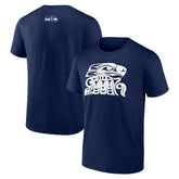 Seattle Seahawks Muckleshoot Tribe T-Shirt - College Navy on sale