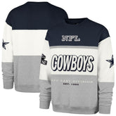 Dallas Cowboys '47 Breeze Maximalist Sweatshirt - Navy/Gray online