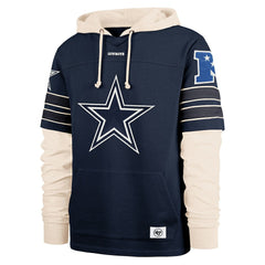 Dallas Cowboys '47 Split Zone Cornerback Duo Hoodie - Navy online