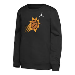 Phoenix Suns Jordan Brand Youth Courtside Statement Edition Sweatshirt - Black for sale