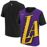 Los Angeles Lakers Youth 2025/26 City Edition Max90 T-Shirt - Purple/Black | Nike sale