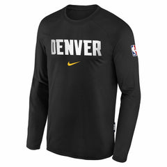 Denver Nuggets Youth 2025/26 City Edition Dri-Fit Long Sleeve Game Top sale - Black | Nike for sale