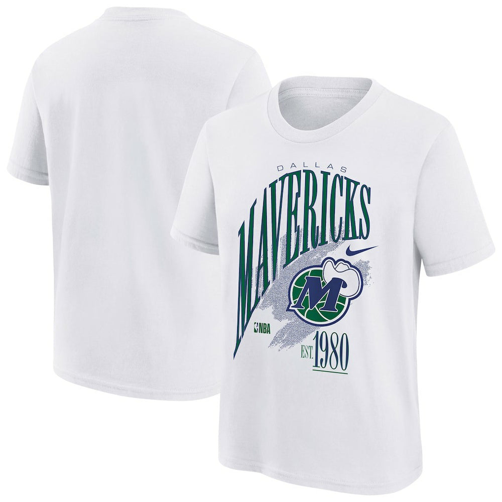 Dallas Mavericks Youth Hardwood Classics Champs Max90 T-Shirt sale - White | Nike sale
