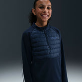 Chelsea Youth 2025/26 Academy Winter Warrior Drill Training Top - Navy | Nike outlet