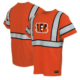 Cincinnati Bengals Safety Heavyweight T-Shirt - Orange on sale