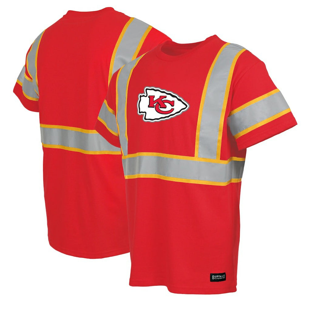 Kansas City Chiefs Safety Heavyweight T-Shirt - Red discount