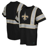 New Orleans Saints Safety Heavyweight T-Shirt - Black discount