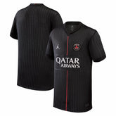Paris Saint-Germain Jordan Brand Youth 2025/26 Fourth Replica Jersey - Black | Jordan discount