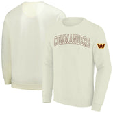 Washington Commanders Profile Big & Tall Fleece Sweatshirt - Cream on sale