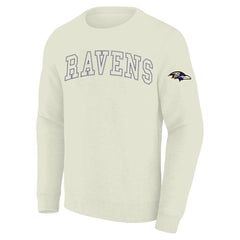 Baltimore Ravens Profile Big & Tall Fleece Sweatshirt - Cream online