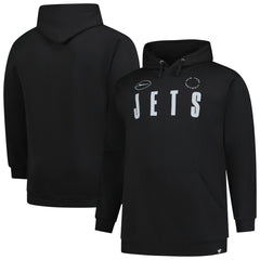 New York Jets Big & Tall Chip Shot Hoodie - Black cheap