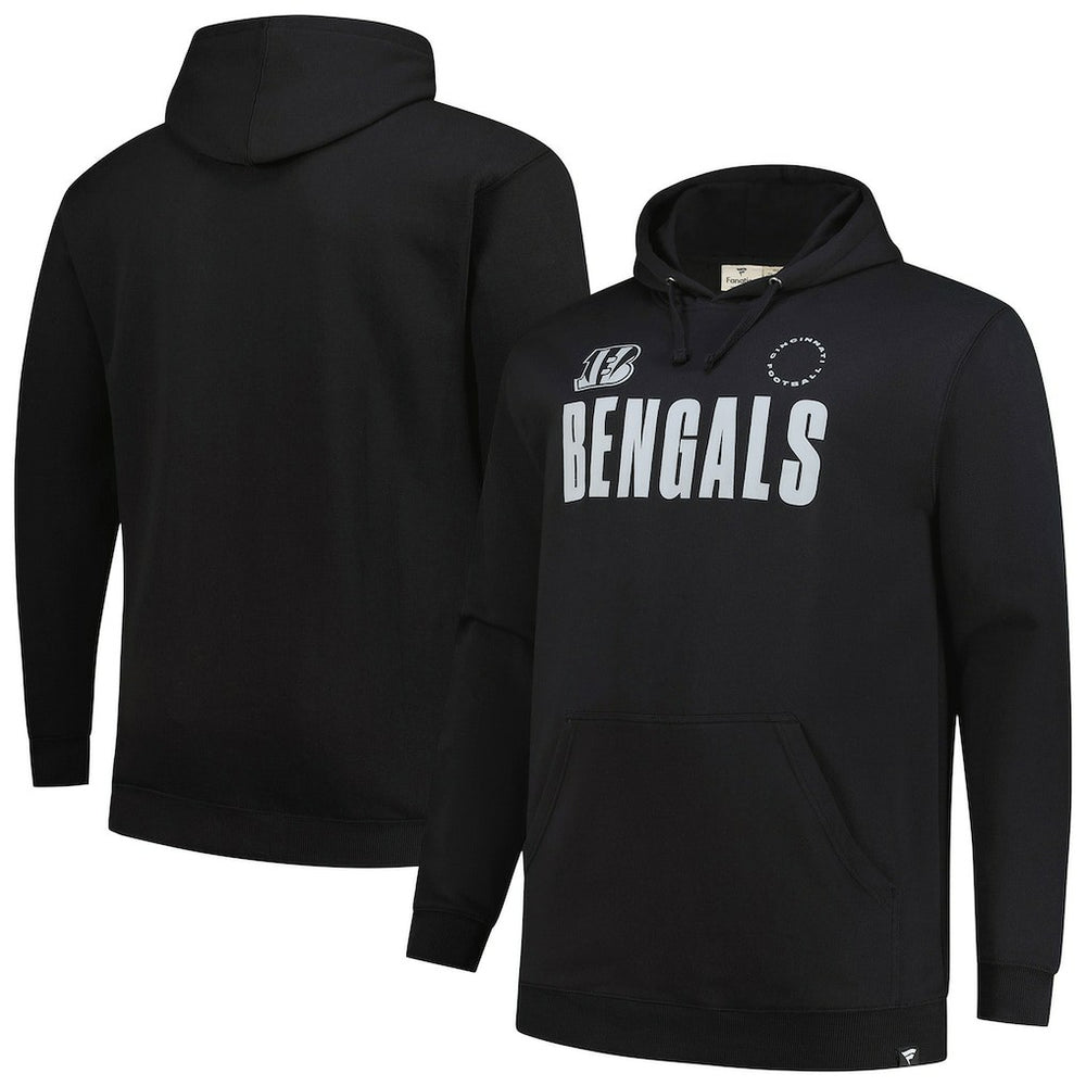Cincinnati Bengals Big & Tall Chip Shot Hoodie - Black cheap