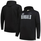 Cincinnati Bengals Big & Tall Chip Shot Hoodie - Black cheap